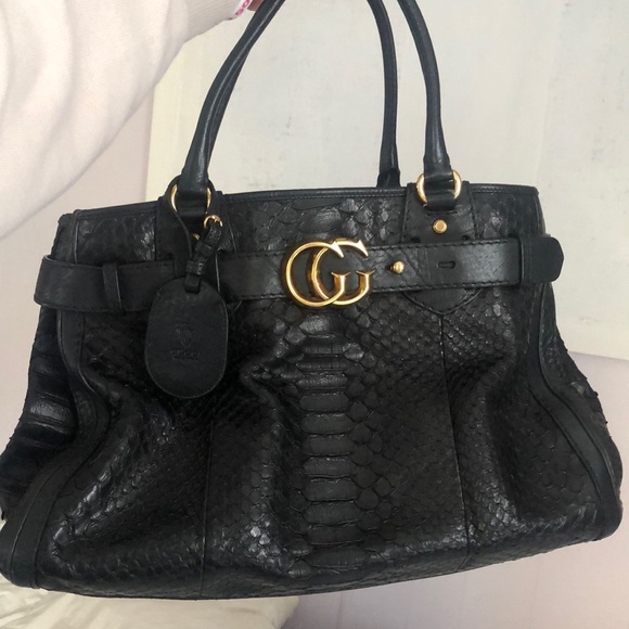 X-Large Gucci Python running tote - Picture 1 of 7